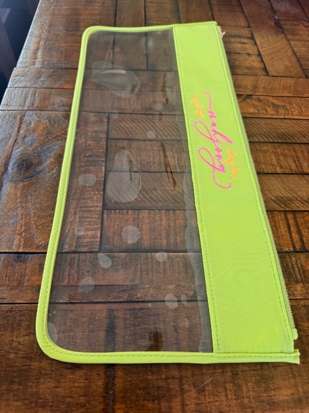 Oh My Mahjong Yellow Script Mahjong Tile Bag